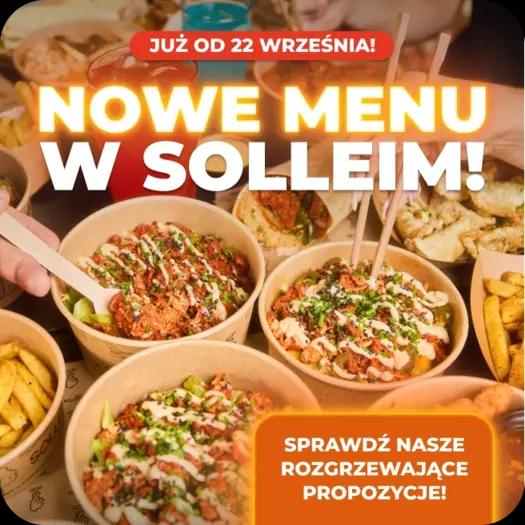 SOLLEIM NOWE MENU